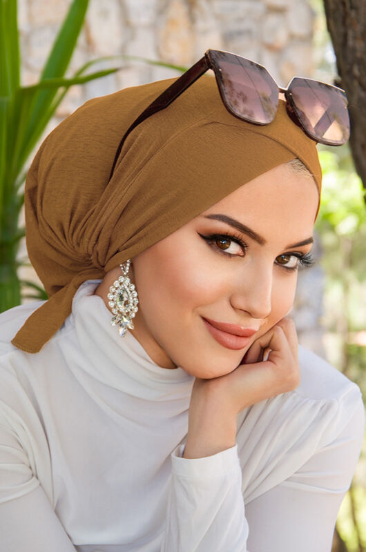 Camel Çapraz Bantlı Deniz & Havuz Bonesi