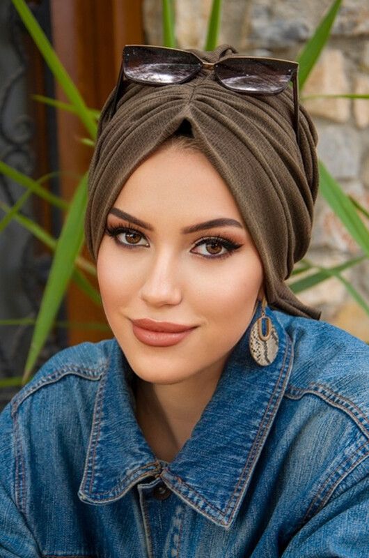 Kahve Tokalı Bone - Thumbnail