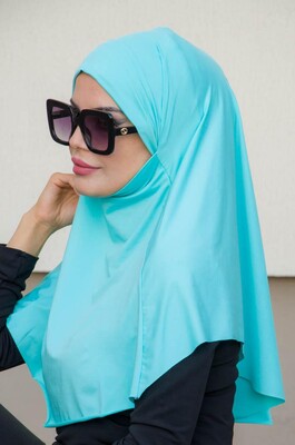 Mint Oversize Hijab - Thumbnail